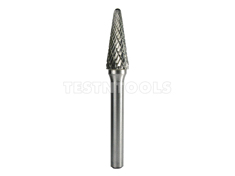 Desic Tungsten Carbide Burr 6mm x 10mm Taper Radius