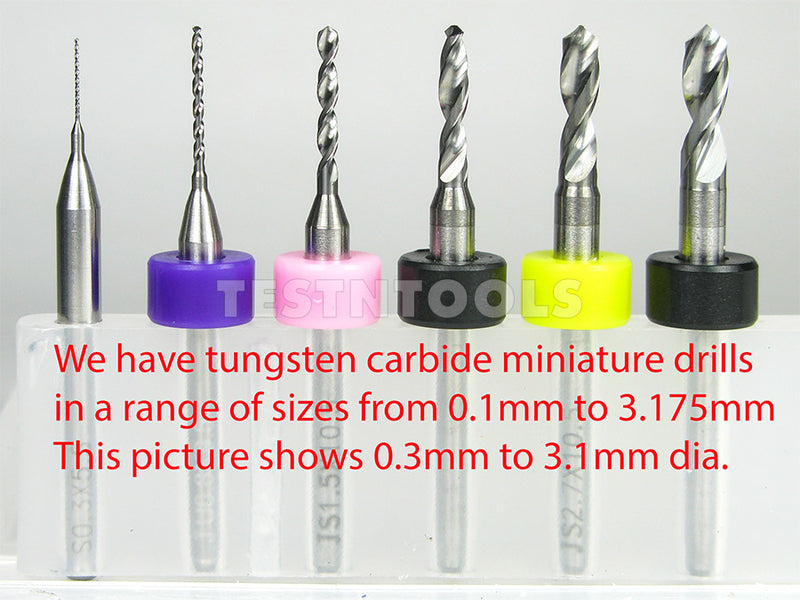 Desic Tungsten Micro Drill Bit 1.7mm