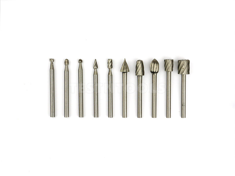 Desic Wood Carving Burr Set 10 Pieces For Dremel