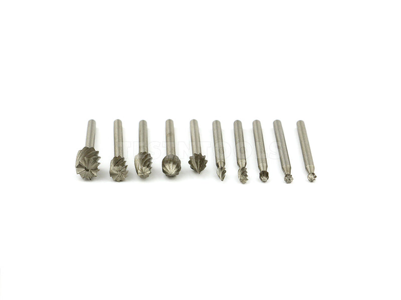 Desic Wood Carving Burr Set 10 Pieces For Dremel