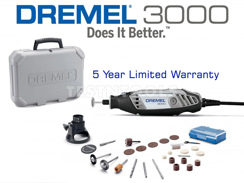 Dremel 3000 Rotary Tool Kit With 26 Accessories 3000-1/26 F0133000PM