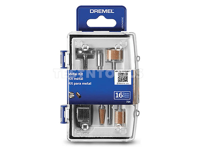 Dremel 734 Metal Micro Kit 16 Piece 734-02 26150734AB