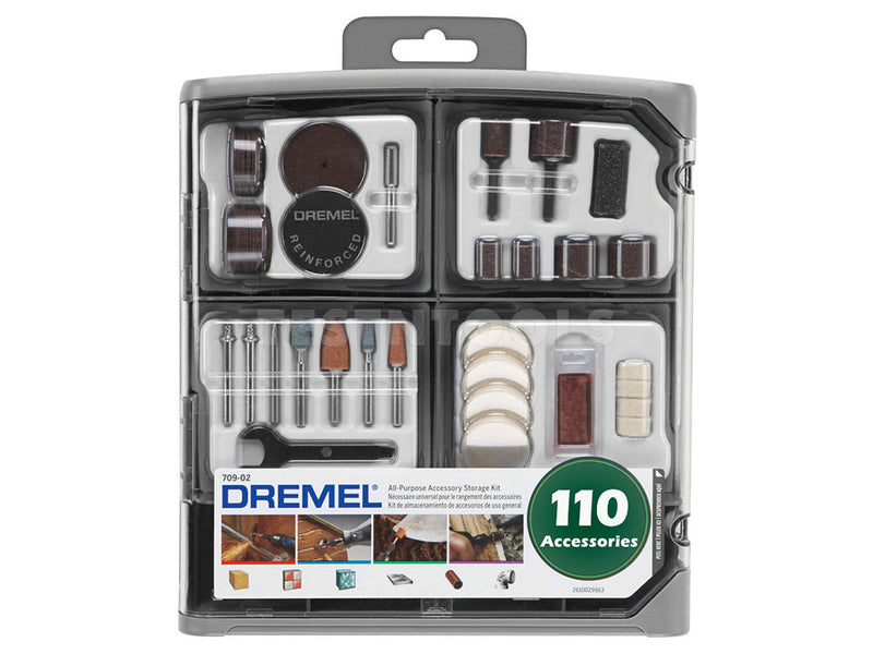 Dremel Accessory Kit 110 Piece 709 26150709AD