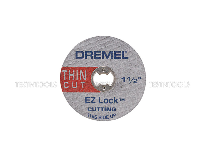 Dremel EZ Lock Thin Cut Metal Cut-Off Wheels 38mm 5 Pack EZ409 2615E409AC