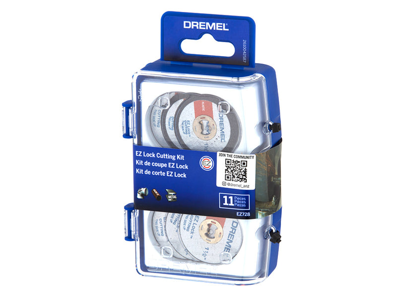 Dremel EZ728 EZ Lock Cutting Micro Kit 11 Piece EZ728-01 2615E728AA
