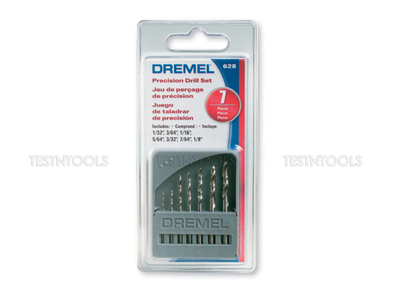 Dremel Precision Twist Drill Set 7 Piece 628 26150628AE