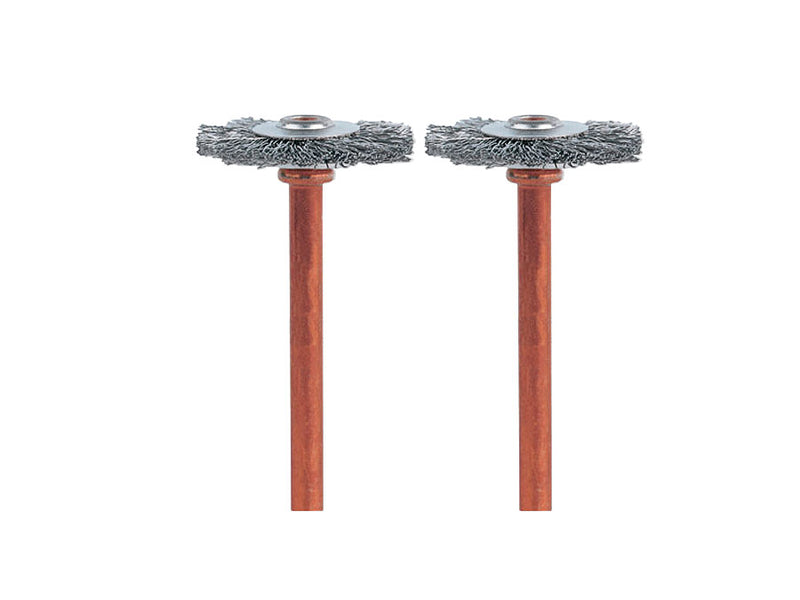Dremel Stainless Steel Brush 19.1mm 2 Pack 530 26150530AC