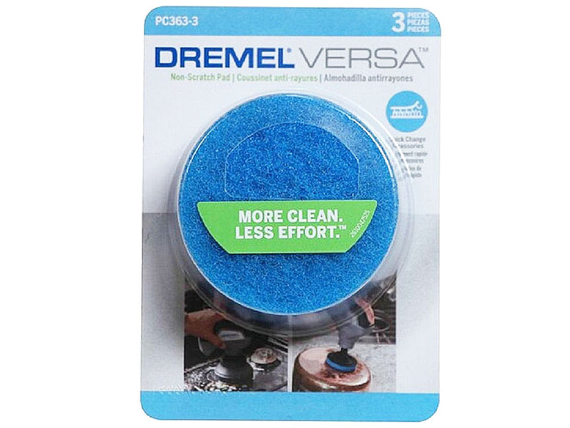 Dremel Versa Power Cleaner Non-Scratch Pad PC363-3 3 Pack