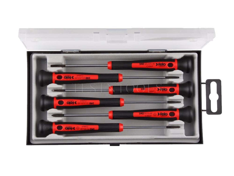Felo 248 Series Precision Screwdriver Set Torx And Hex 6 Pack SCR-S248S6