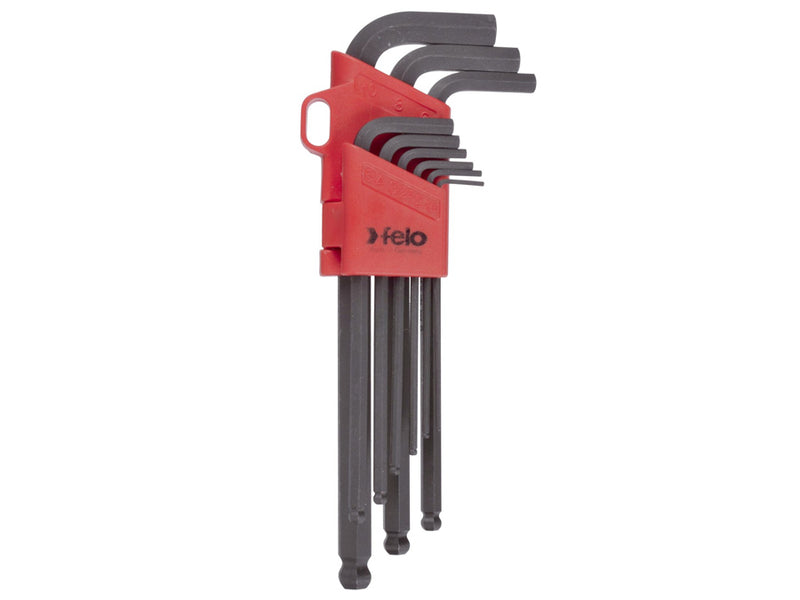 Felo Ballpoint Hex Key Set 1.5 - 10mm 9 Pack WREH-BLX9N