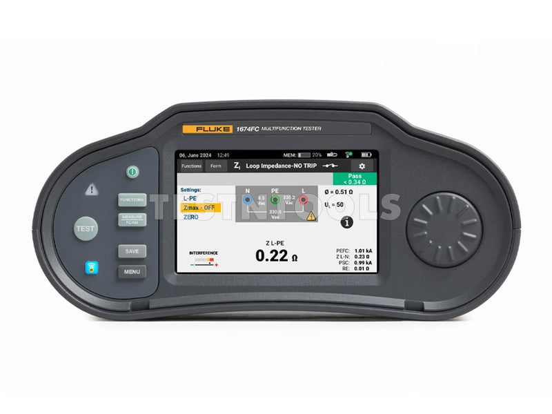 Fluke 1674FC Multifunction Installation Tester
