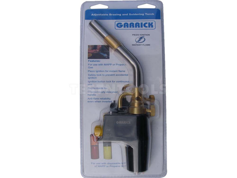 Garrick Brazing And Soldering Torch For MAPP Gas TORCH-MAPP