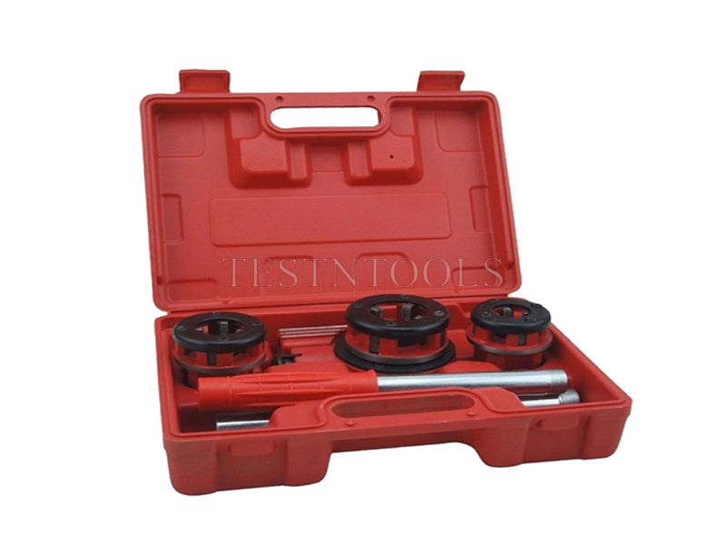 Garrick Hand Ratchet Pipe Threader Kit 3 Sizes 1/2" to 1" BSPT HRT100