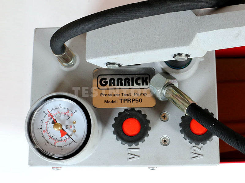 Garrick Manual Pressure Test Pump 725 psi TPRP50