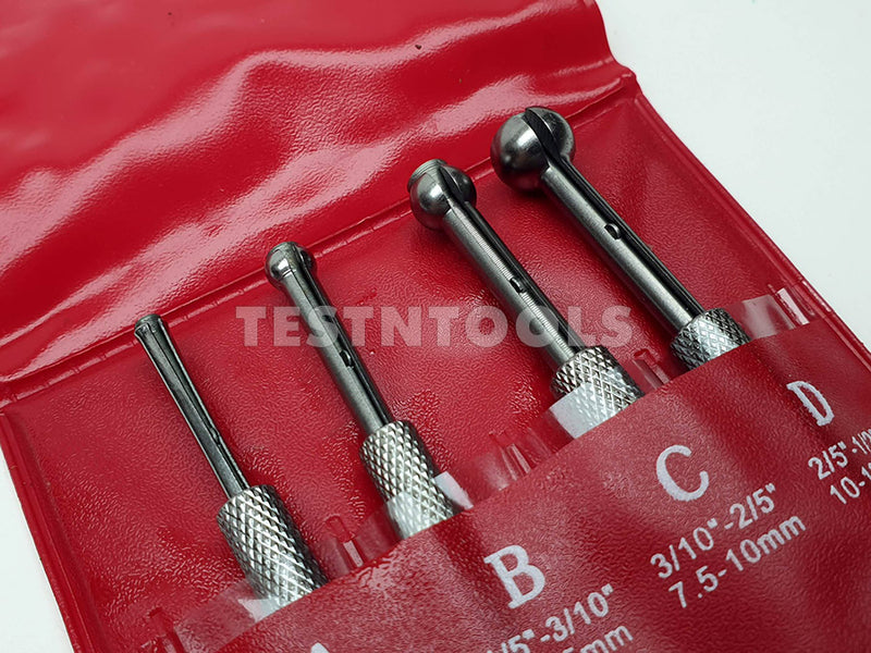 Geric Small Bore Gauge Set 4 Piece 4-13mm