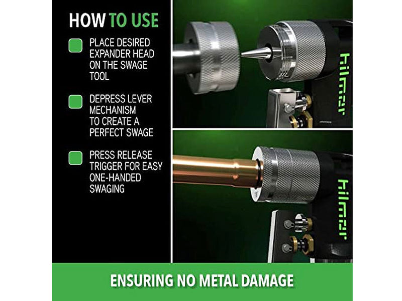 Hilmor Compact Swage Kit 3/8" to 7/8"  HIL-1839015
