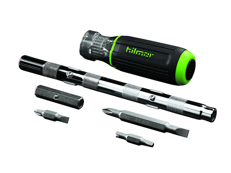 Hilmor Multi-Tool Screwdriver 9-in-1 6" HIL-1937819