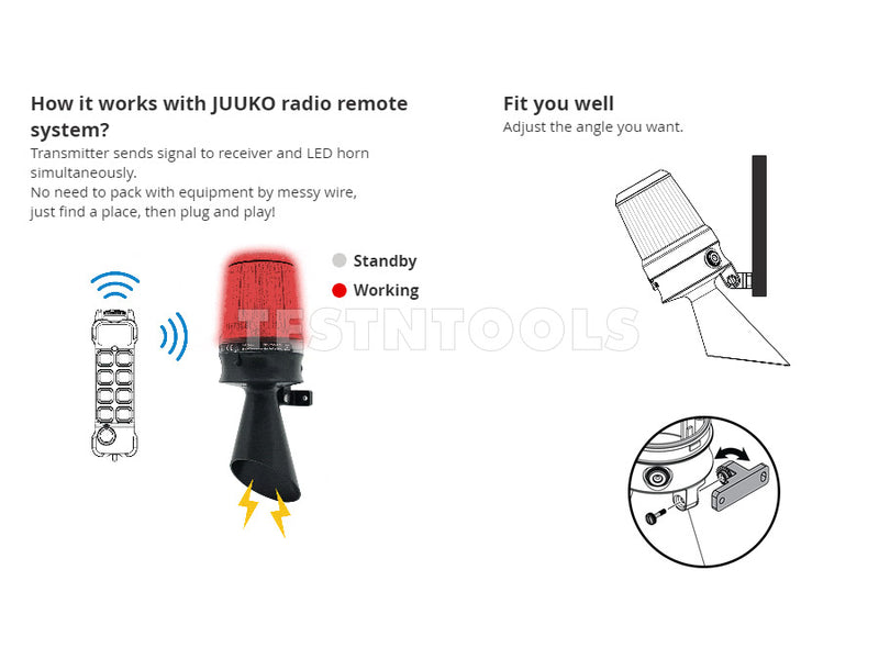 Juuko Wireless LED Horn TA3-W4