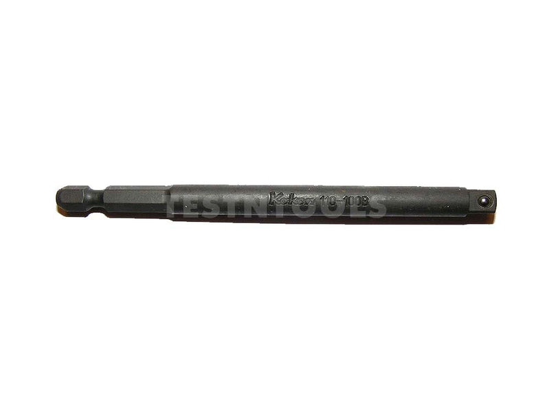 Koken Bit Adapter Ball Type 1/4" M x 1/4" M x 100mm Long 110-100B