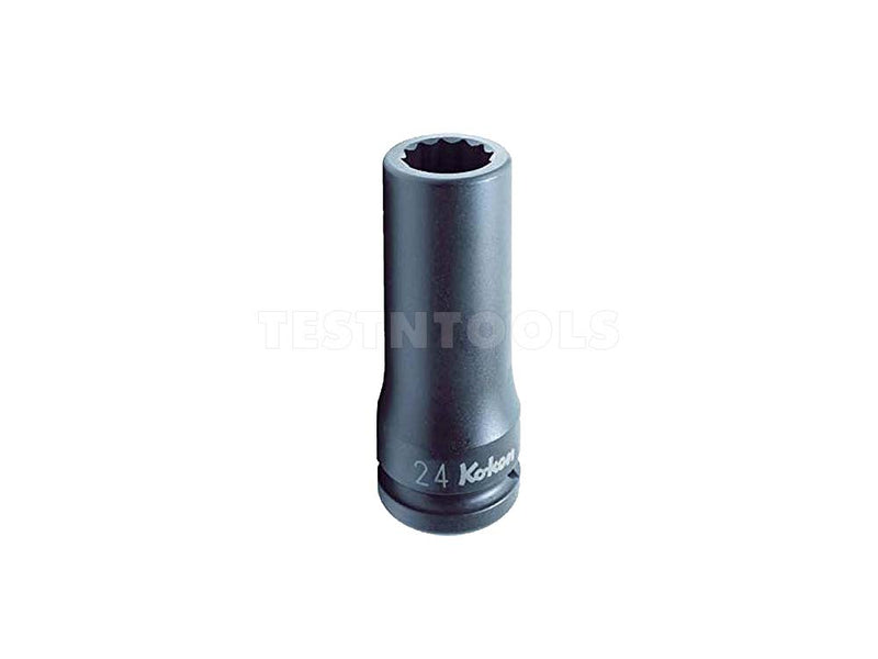 Koken Deep Impact Socket 3/4" Drive 19mm x 100mm Long 12PT 16305M19