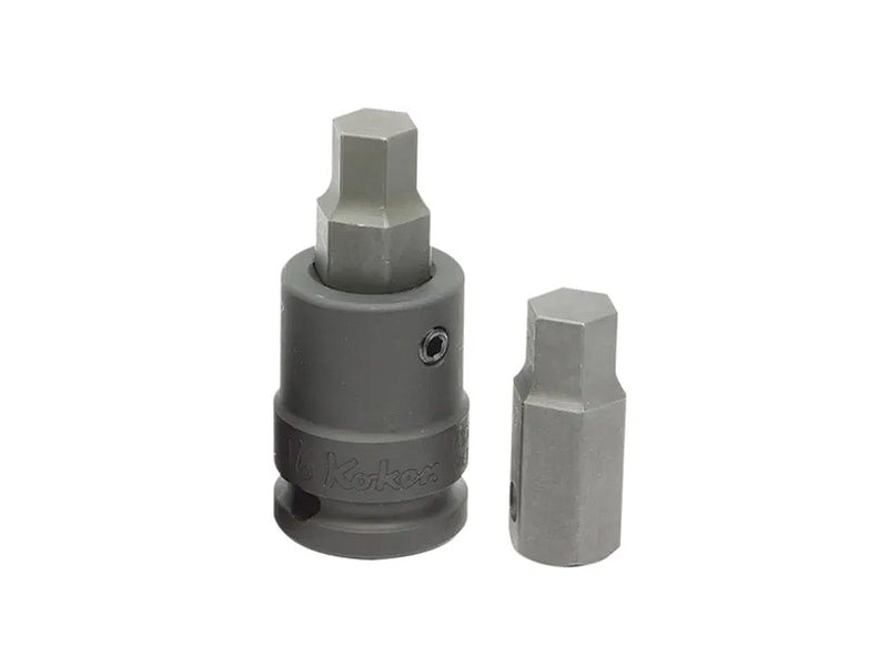 Koken Impact Hex Bit Holder 1/2" Drive 42mm Long For 107-16 Bit Series 14106