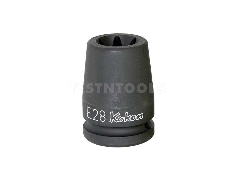Koken Impact Internal Torx Socket 3/4" Drive E28 x 60mm Long 16425-E28