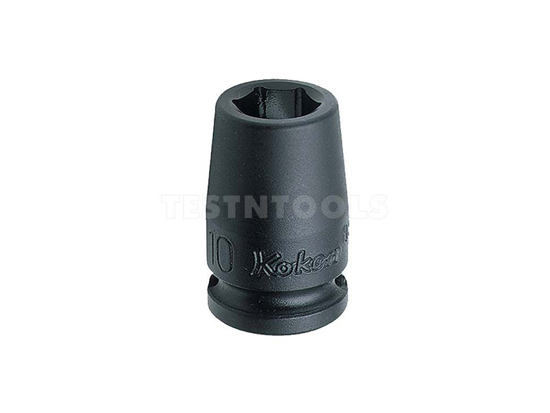 Koken Impact Socket 3/8" Drive 1/2" x 32mm Long 6PT 13400A16