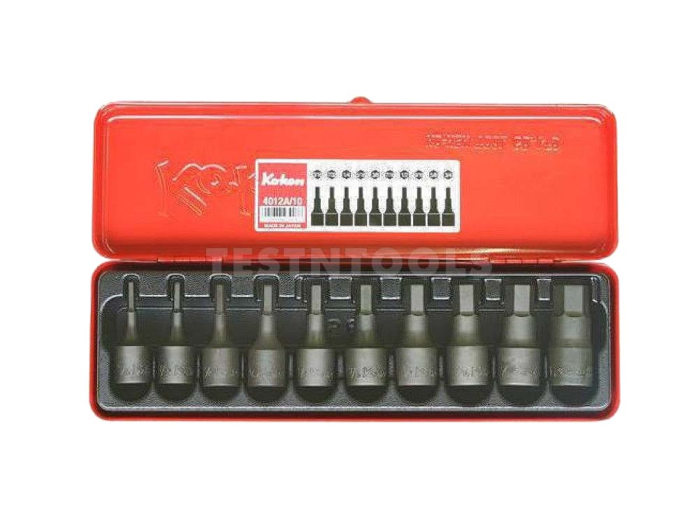Inhex 4 Bit Koken Inhex Bit Socket Set 1/2