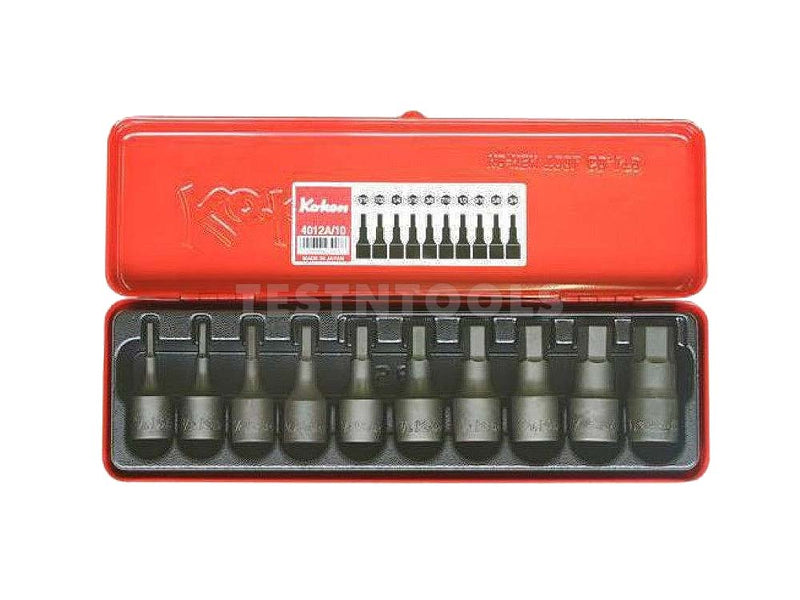 Koken Inhex Bit Socket Set Case Only 4012/10C