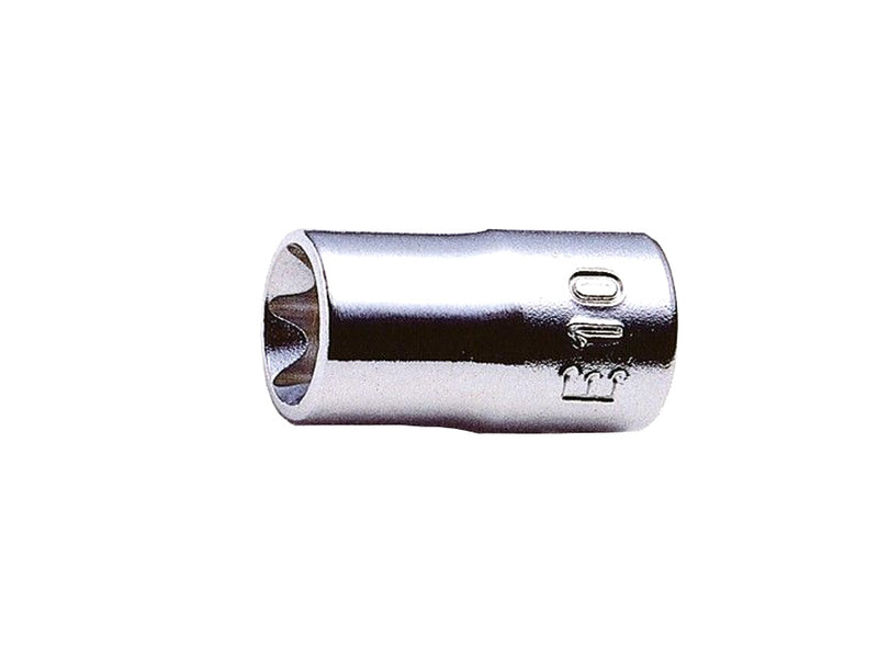 Koken Internal Torx Socket 1/4" Drive E7 x 22mm Long 2425E07