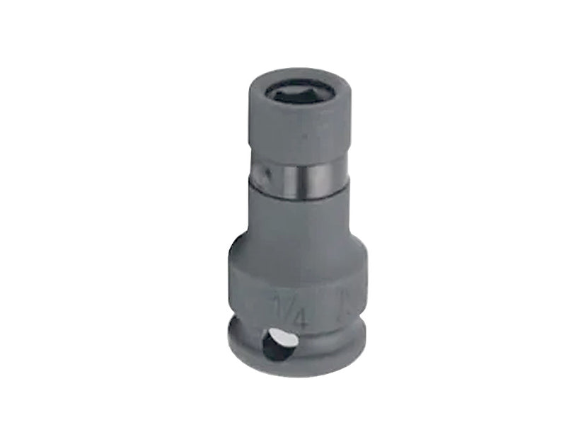 Koken Locking Impact Bit Holder 1/2" Drive 48mm Long For 1/4" Impact Bit 14137E