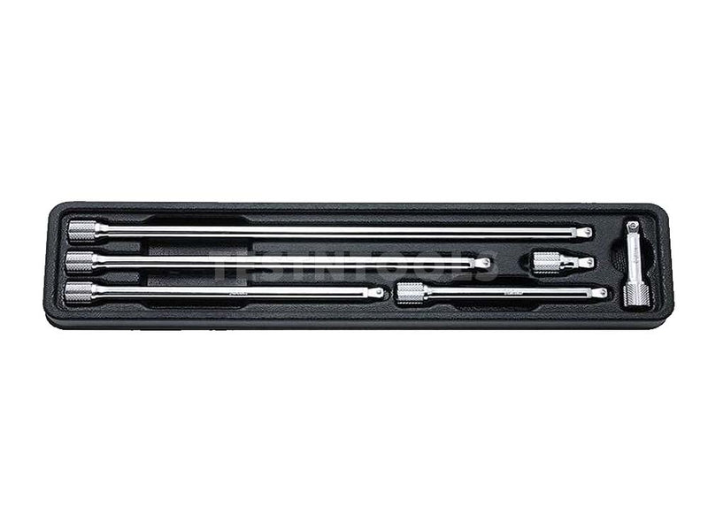 Koken Offset Extension Bar Set 1/4" Drive 28mm - 250mm 6 Piece PK2763/6
