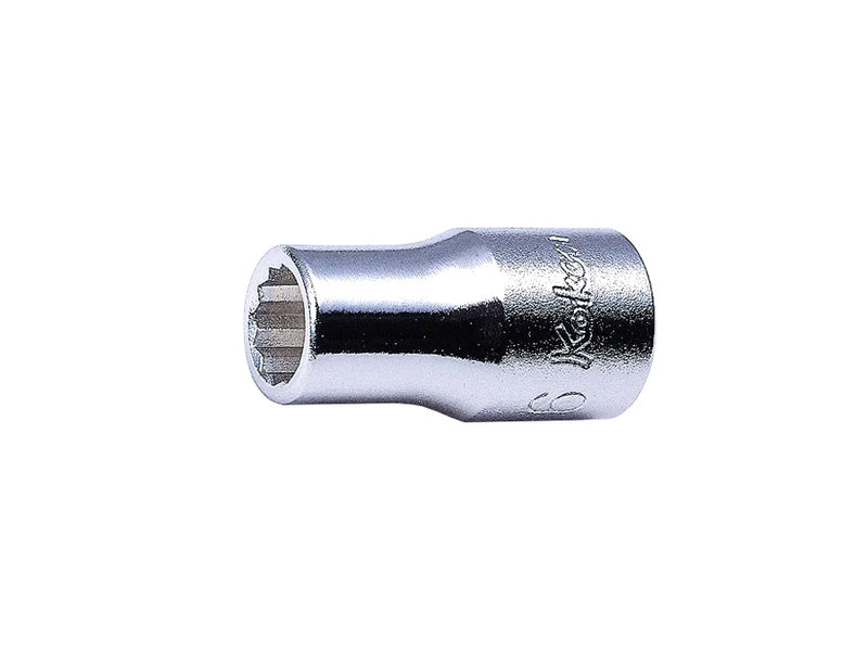 Koken Socket 1/4" Drive 1/2" x 22mm Long 12PT 2405A16