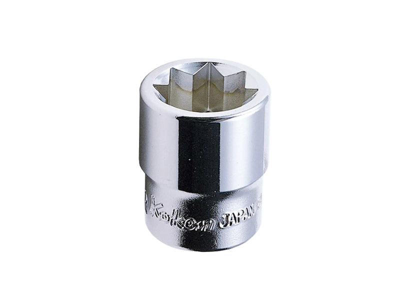Koken Socket 3/8" Drive 12mm x 27mm Long 8PT 3415M12
