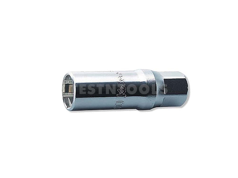 Koken Spark Plug Socket Spring Clip 3/8" Drive 18mm x 70mm Long 3300C18
