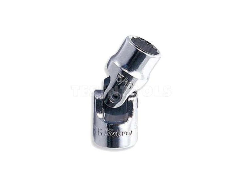 Koken Universal Socket 1/4" Drive 3/8" x 35mm Long 12PT 2445A12