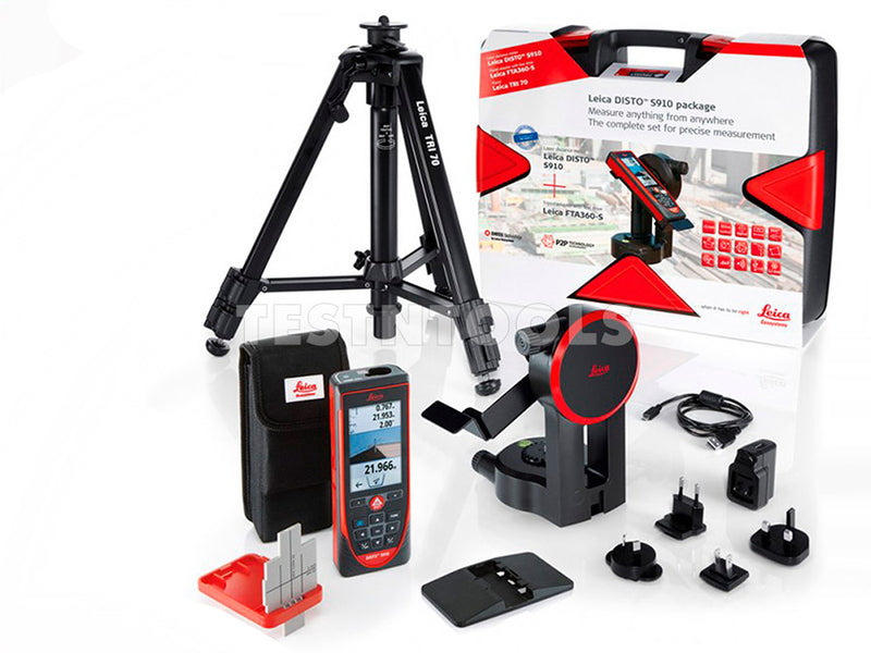 Leica Disto S910 P2P Package Measure anything from Anywhere 300m +/-1mm