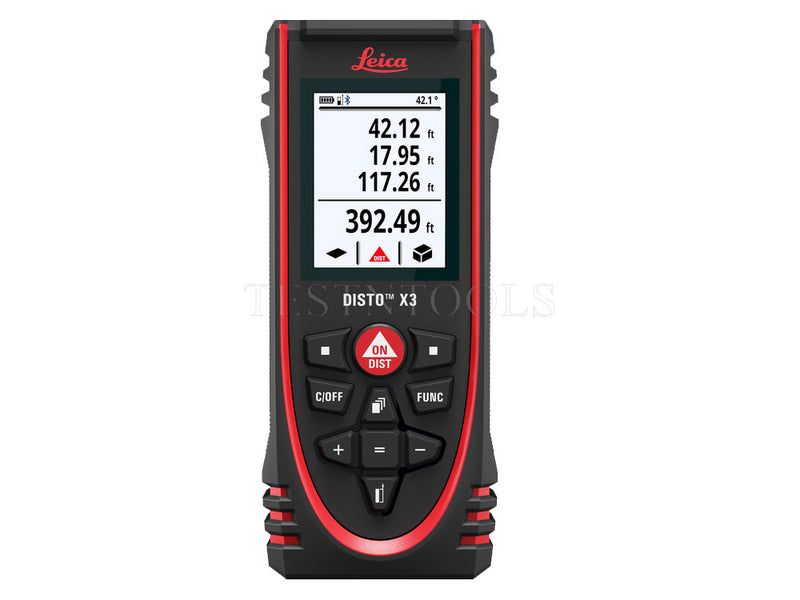 Leica Disto X3 Laser Distance Meter Dust/Water/Drop Proof IP65