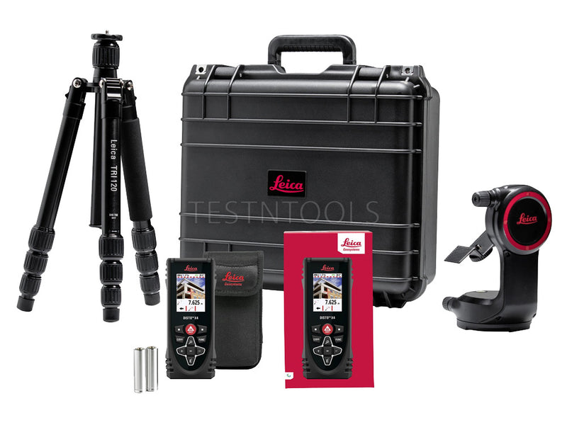 Leica Disto X4-1 Package Laser Distance Meter Dust/Water/Drop Proof IP65
