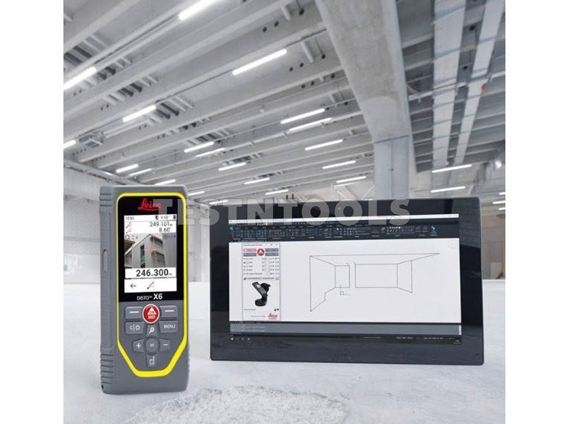 Leica Disto X6 Laser Distance Meter Dust/Water/Drop Proof IP65