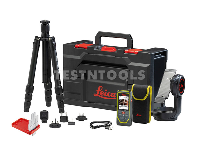 Leica Disto X6 Package Laser Distance Meter Dust/Water/Drop Proof IP65