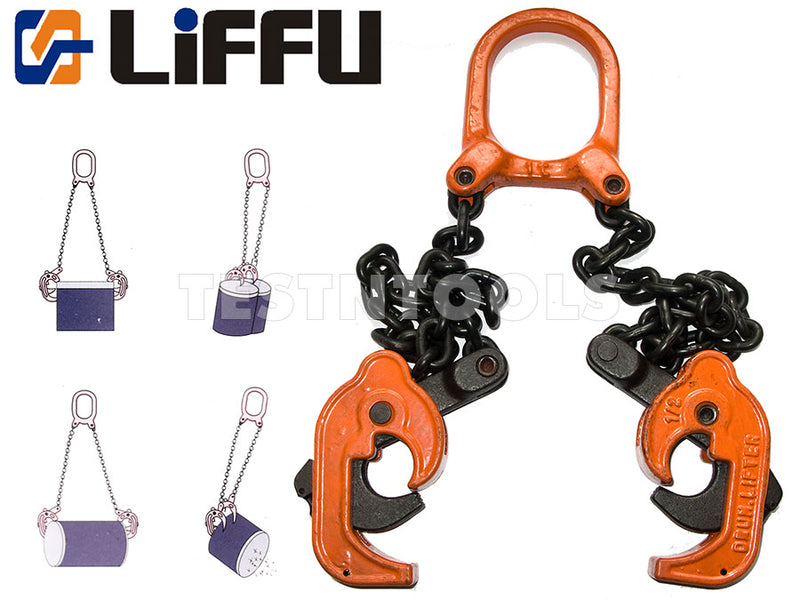 Liffu Dual Clamping Drum Lifter 1000Kg