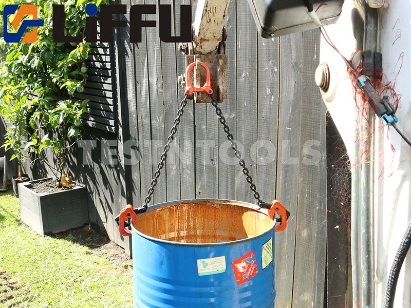 Liffu Dual Clamping Drum Lifter 1000Kg