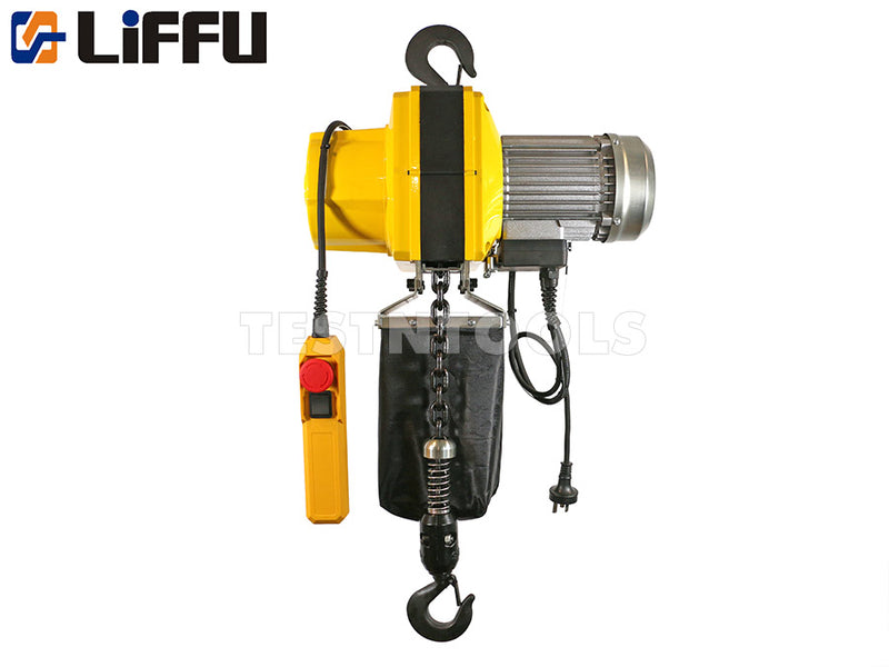 Liffu Electric Chain Hoist 230V 6m 1000Kg 1 Ton