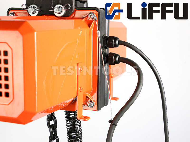 Liffu Electric Chain Hoist 230V 500Kg Custom Chain Length