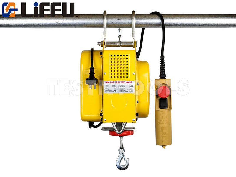 Liffu Electric Scaffold Hoist 230V Wire Rope 18m 300Kg HH300