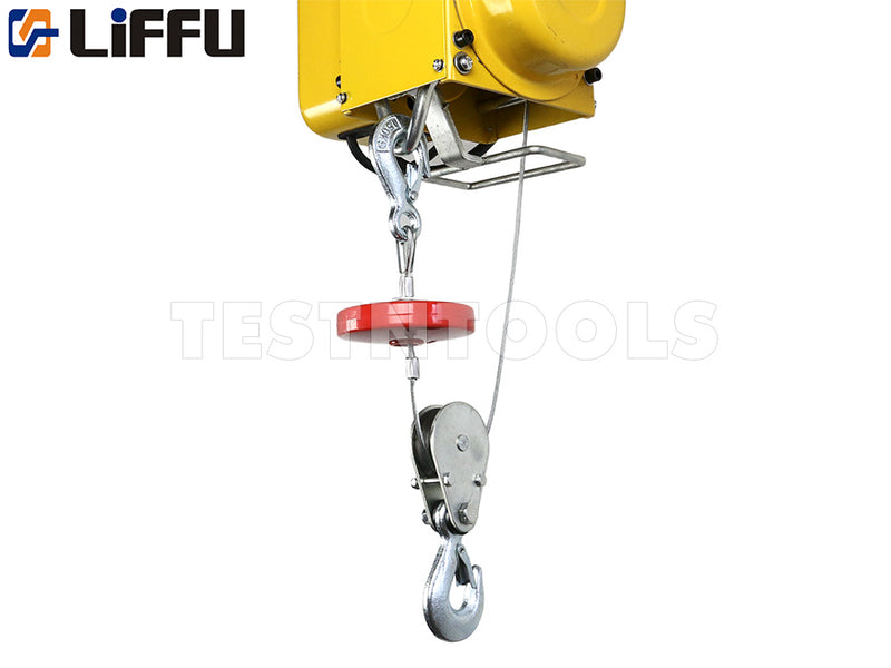 Liffu Electric Scaffold Hoist 230V Wire Rope 18m 300Kg HH300
