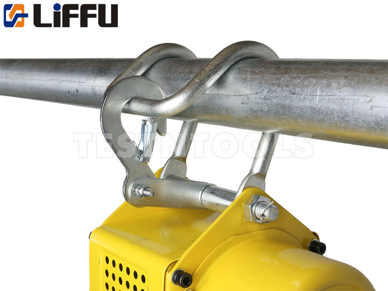Liffu Electric Scaffold Hoist 230V Wire Rope 18m 300Kg HH300