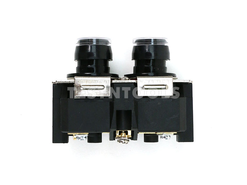 Liffu Momentary Up Down Pushbutton Switch DPDT 16A 250V