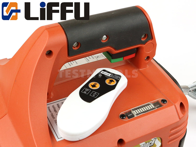 Liffu Portable Electric Hoist 230V With Remote 8m 250Kg